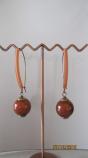 Orecchini caucciu' pendent