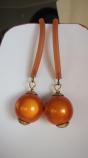 Orecchini caucciu' pendent